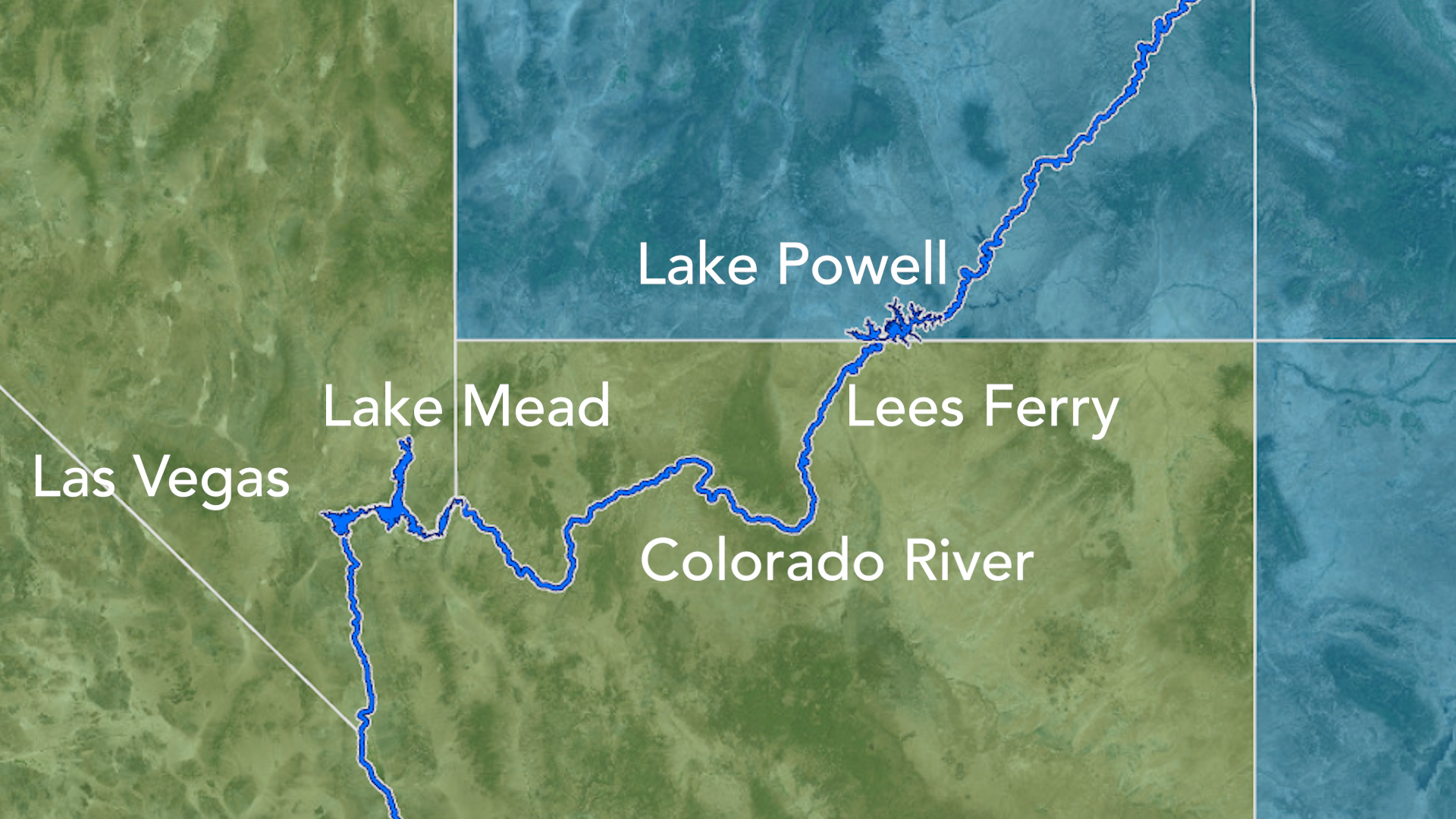 LeeS Ferry，AZ是在1922年科罗拉多河紧凑型的条款下测量水的位置。